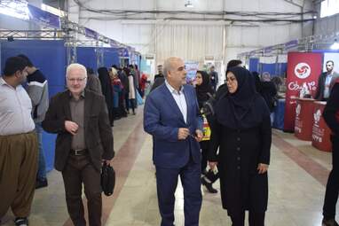 بازدید الهی‌تبار معاون سیاسی و امنیتی در چهاردهمین نمایشگاه کتاب به روایت تصویر