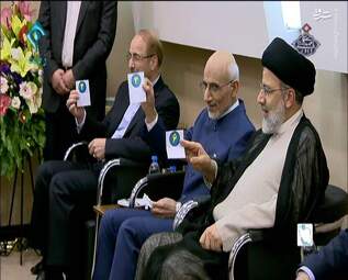 قرعه کشی ترتیب صندلی های نامزدها + تصاویر