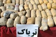غافلگیری 3 متهم در محل دپوی 470 کیلو تریاک در کرمان 