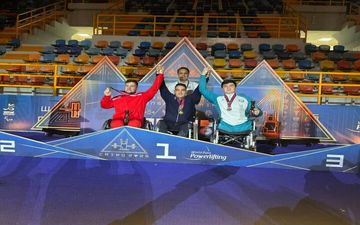 کسب سومین مدال طلای جهانی پاراوزنه‌برداری جوانان توسط ورزشکار کرمانشاهی 



