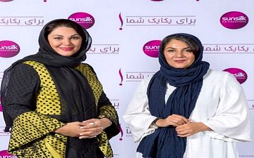 دو خواهر بازیگر مشهور مدل تبلیغات شدند!