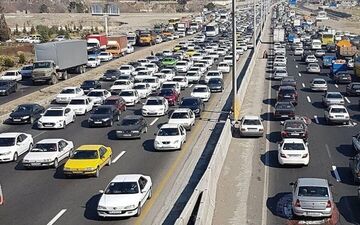 آخرین وضعیت ترافیکی و تردد در معابر و بزرگراه‌های پایتخت
