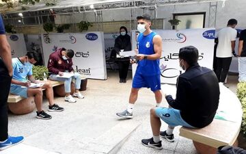 بازیکنان تیم استقلال در تست پزشکی