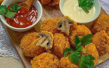 روش تهیه قارچ سوخاری رستورانی در خانه + نکات مهم