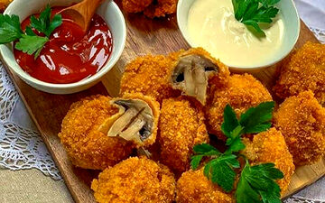 دستور تهیه قارچ سوخاری خوشمزه!