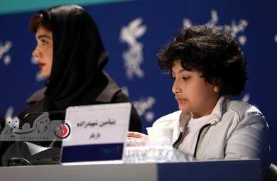 گزارش تصویری از نشست رسانه ای عوامل فیلم " نمور " آخرین فیلم نمایش داده شده چهلمین جشنواره فیلم فجر در سالن اصلی کاخ جشنواره