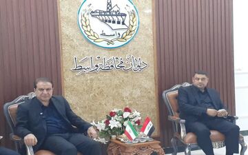 سفر استاندار ایلام به استان واسط عراق +تصاویر

  