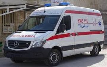 دزدیدن آمبولانس در زرند / او راننده و بهیار را کتک زد 