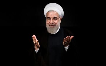 توییت‌های روحانی پس از مراسم تنفیذ
