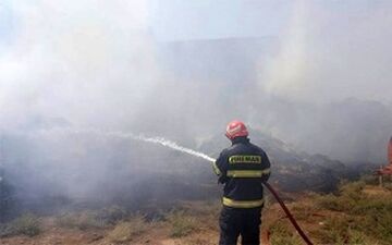 انفجار مخزن نفت در شهرصنعتی نفتی