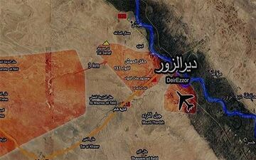 ارتش سوریه دیرالزور را آزاد کرد