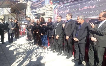 حضور استاندار در مراسم ختم جانباختگان کرمانشاهی سانحه سقوط هواپیمای اوکراینی +تصاویر