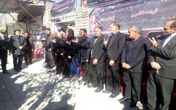 حضور استاندار در مراسم ختم جانباختگان کرمانشاهی سانحه سقوط هواپیمای اوکراینی +تصاویر