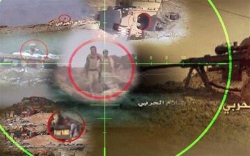 شکار ۲۴ مزدور ارتش سعودی در عملیات تک‌تیراندازان یمنی