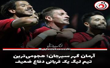 آرمان گهر سیرجان؛ هجومی‌ترین تیم لیگ یک قربانی دفاع ضعیف