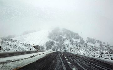 مه‌گرفتگی در محورهای مواصلاتی ۶ استان