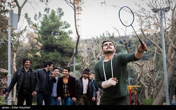 روز طبیعت در بوستان آب و آتش + تصاویر
