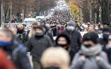 امروز اتفاق افتاد؛اعتراضات ضد محدودیت‌های کرونایی! 