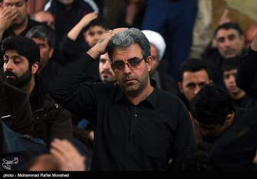 مراسم وداع با پیکر دو شهید گمنام در قم + تصاویر