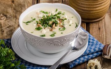طرز تهیه آش گندم شیر!