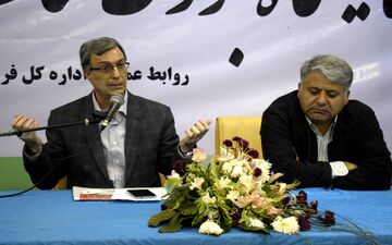 گزارش تصویری از کارگاه سواد رسانه‌ای و تجلیل خبرنگاران در حاشیه چهاردهمین نمایشگاه کتاب کرمانشاه