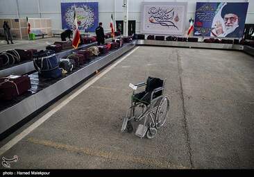 بازگشت اولین کاروان حجاج ایرانی به کشور + تصاویر