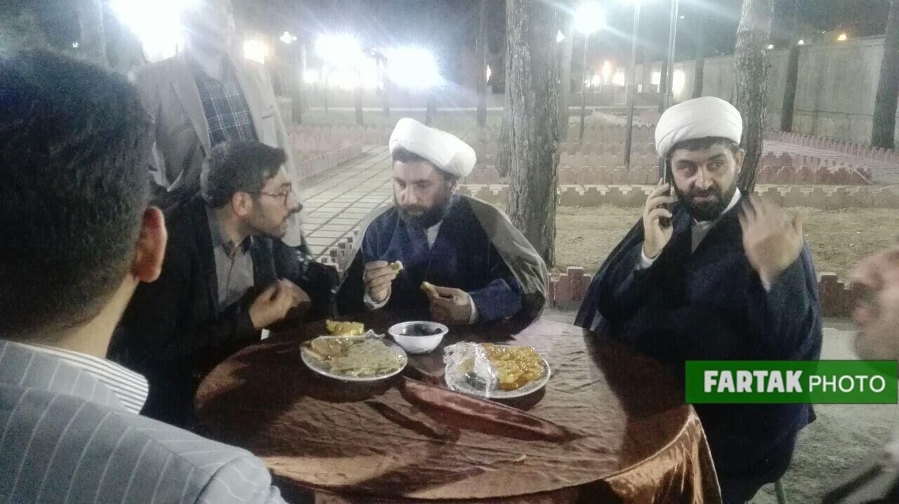 گزارش تصویری / اطعام 200 نفر از ناشنوایان از عواید موقوفه حاج محمد تقی اصفهانی 
