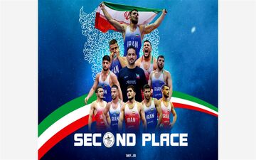  تیم ایران نایب قهرمانی رقابت های کشتی آزاد زیر 23 سال جهان در صربستان شد 