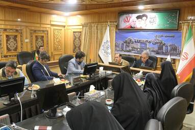 نشست خبری رئیس دانشگاه رازی کرمانشاه با اصحاب رسانه به روایت تصویر