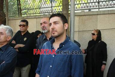 گزارش تصویری از تشیع پیکر سید ضیاءالدین دری