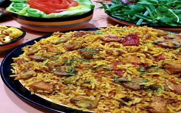 اگه تا حالا قارچ پلو  نخوردی ضرر کردی؟| خیلی عالیه!