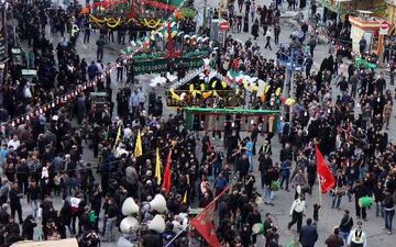 اقامه عزای عاشورای حسینی در کرمانشاه