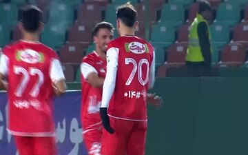 گل پنجم پرسپولیس به هوادار توسط اورونوف  + ویدئو