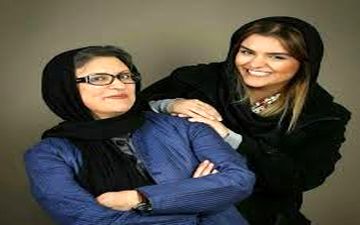 دختر رویا تیموریان در کنار بهرام رادان