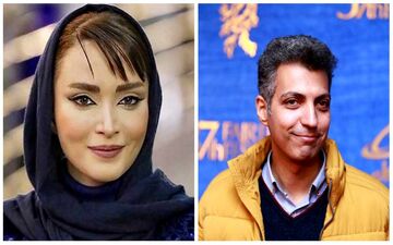 عادل فردوسی پور در کنار بهنوش طباطبایی/ خانم بازیگر با موهای پریشان!