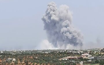 وقوع انفجاری مهیب در شمال غرب سوریه
