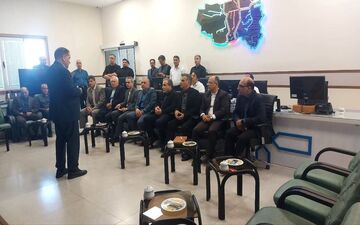 بازدید وزیر امور خارجه از مدیریت کنترل و پایش شرکت آبفای مشهد