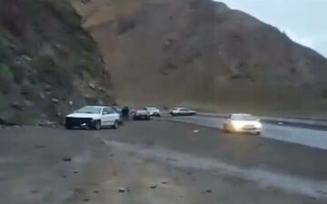  مسدود شدن محور ایلام-کرمانشاه