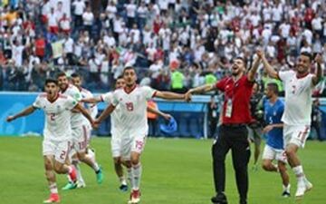 تیم ملی فوتبال ایران به کازان رسید