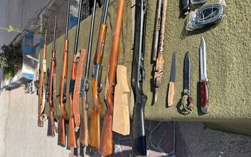 کشف یک کارگاه غیرمجاز تولید اسلحه و مهمات در تفت یزد