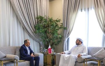 
پیام مکتوب عراقچی به وزیر خارجه قطر

