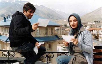 سلفی بازیگر زن سرشناس با محمدرضا گلزار و آقای کارگردان!