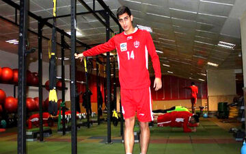 تمرینات اختصاصی خرید جدید پرسپولیس  + عکس