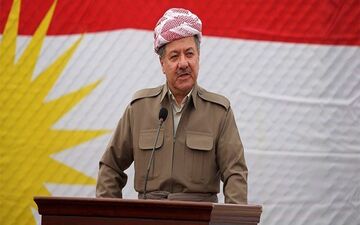 مسعود بارزانی: از حق خود برای استقلال کوتاه نیامده‌ایم