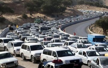 شروع موج بازگشت زوار "اربعین"/ افزایش 30 برابری ترافیک محورهای کرمانشاه