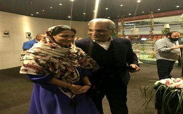 عکس مهران مدیری در کنار دخترش شهرزاد مدیری