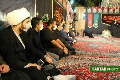 مراسم درگذشت والده مکرمه حجت‌الاسلام  رئیس سازمان گسترش اقتصاد مقاومتی 