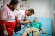  ۱۵ مصدوم سانحه واژگونی اتوبوس زائران در عراق، به کشور انتقال داده شدند