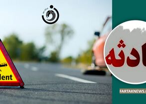 واژگونی آمبولانس اورژانس در ساوه؛ ۴ نفر مصدوم شدند