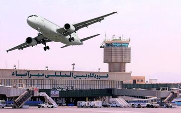 فرو ریختن سقف فرودگاه مهرآباد تهران + عکس حادثه